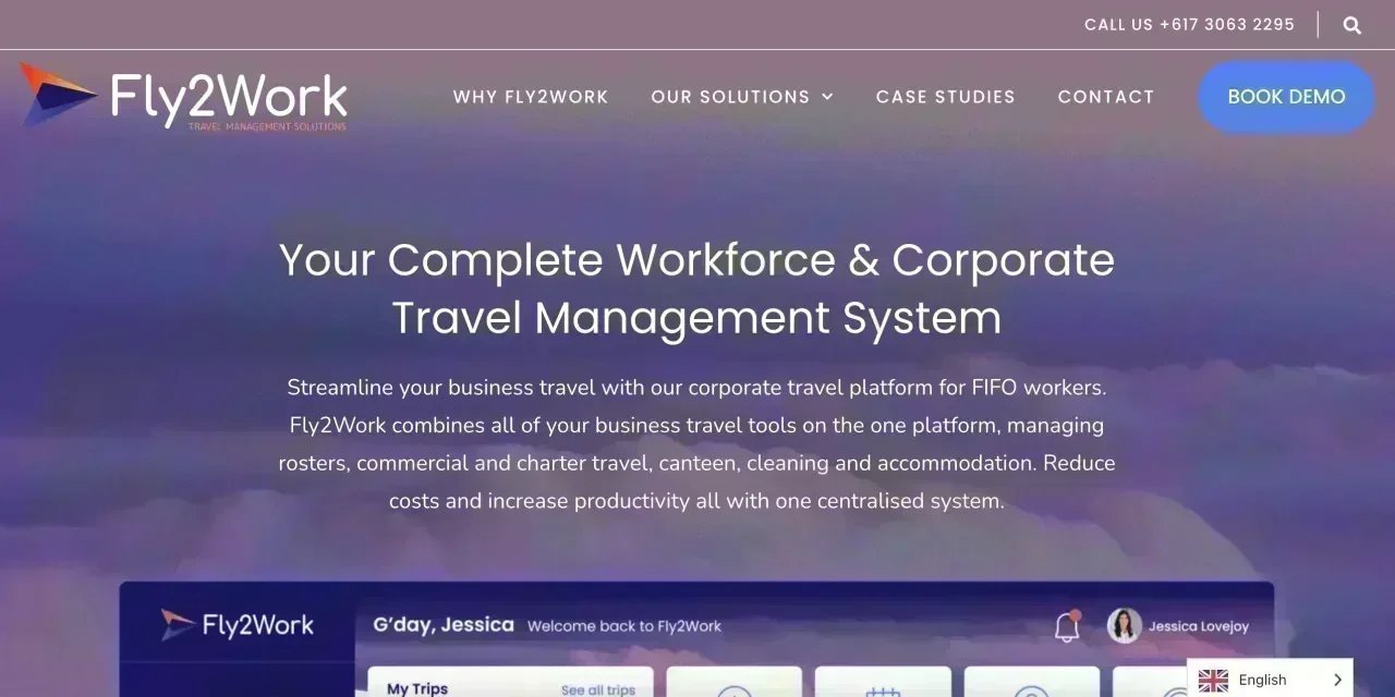 Fly2Work - Travel Booking Platform