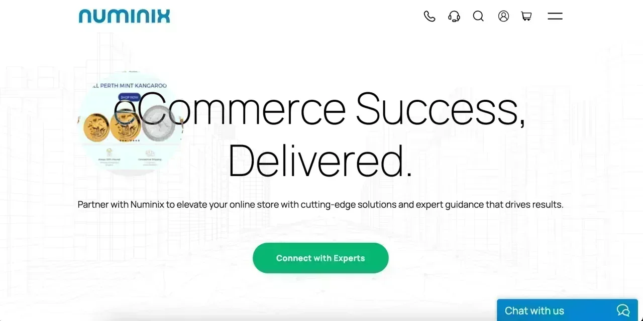 Numinix - Web development agency specializing in e-commerce solutions.