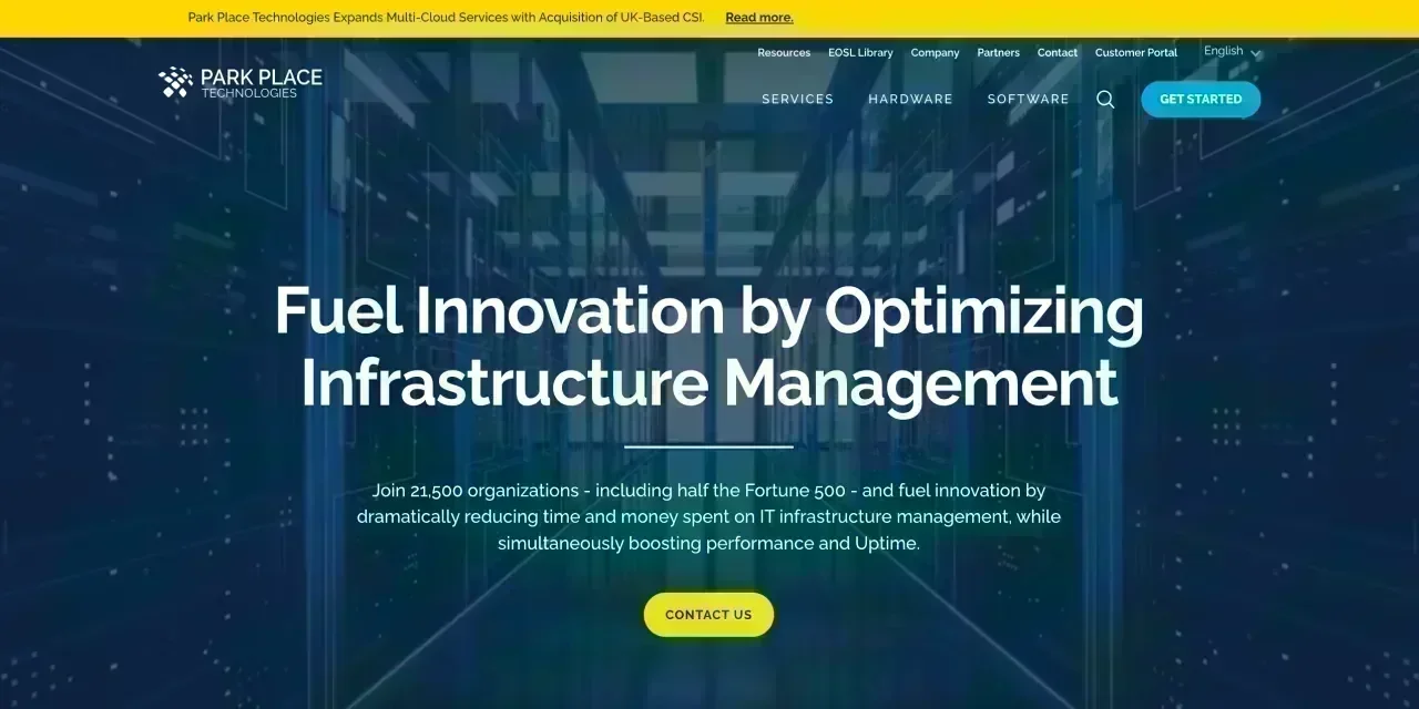 Park Place Technologies - IT Management